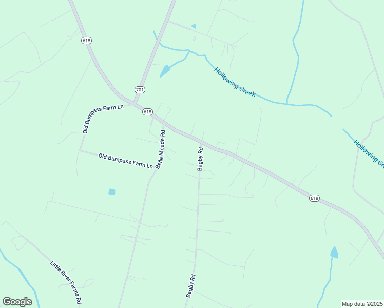 map of restaurants, bars, coffee shops, grocery stores, and more near 2561 Bagby Road in Bumpass