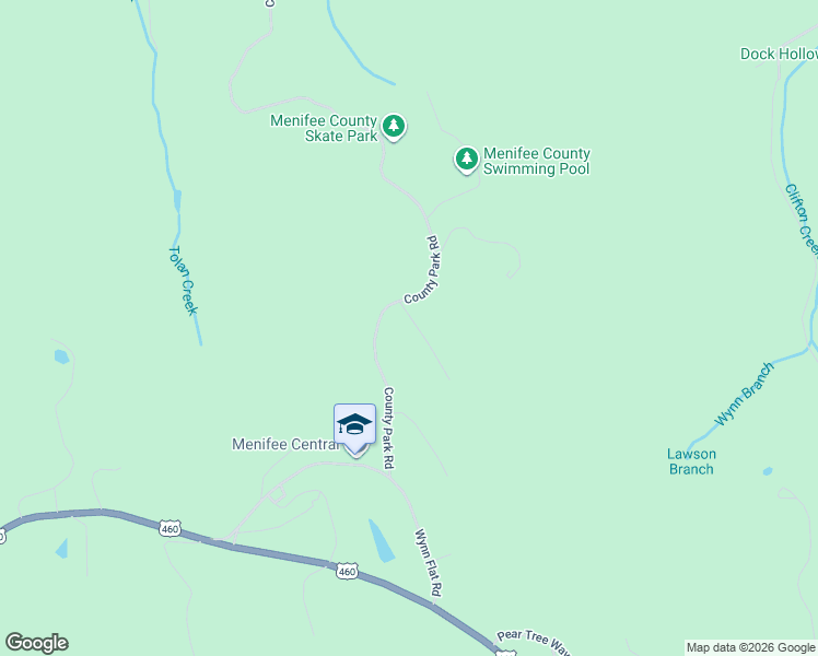 map of restaurants, bars, coffee shops, grocery stores, and more near 57 Cr-1370 in Frenchburg