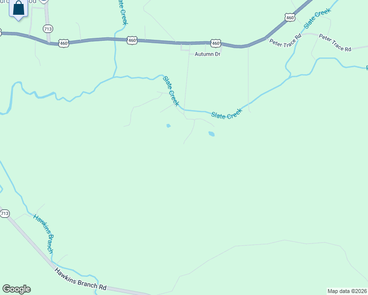 map of restaurants, bars, coffee shops, grocery stores, and more near Herman Becraft Spur Road in Means