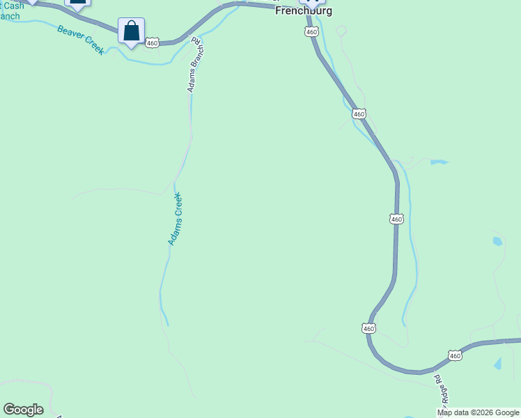 map of restaurants, bars, coffee shops, grocery stores, and more near in Frenchburg