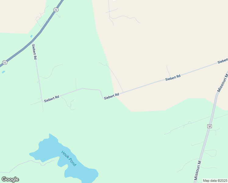 map of restaurants, bars, coffee shops, grocery stores, and more near 21489 Siebert Road in Ste. Genevieve