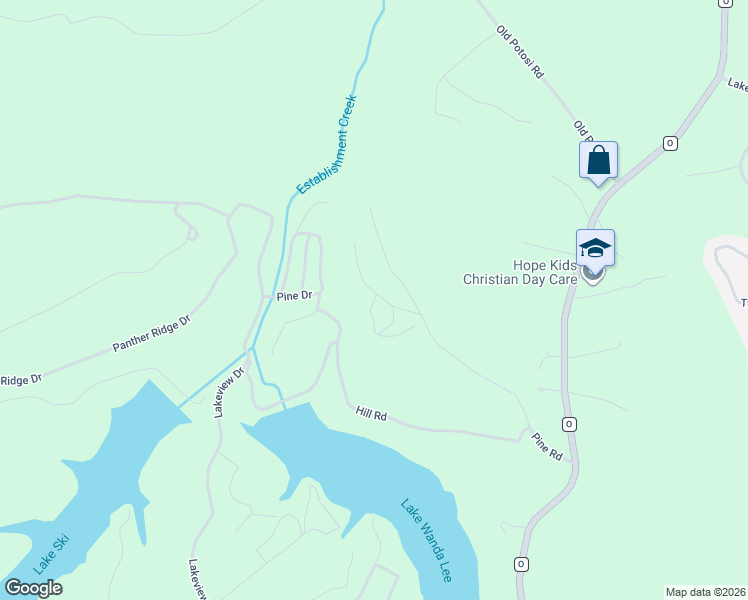map of restaurants, bars, coffee shops, grocery stores, and more near 12236 Pine Drive in Ste. Genevieve