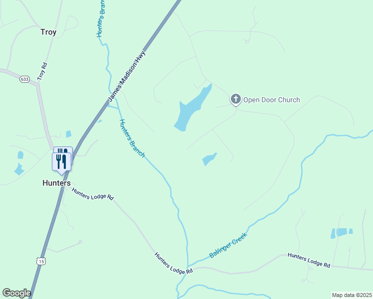 map of restaurants, bars, coffee shops, grocery stores, and more near 999 Lake Road in Troy