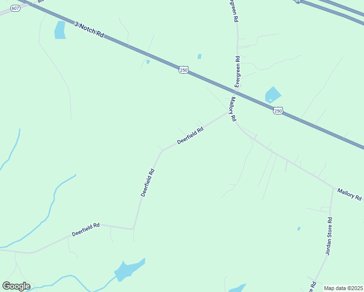 map of restaurants, bars, coffee shops, grocery stores, and more near 877 Mallory Road in Kents Store