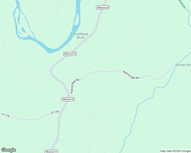 map of restaurants, bars, coffee shops, grocery stores, and more near 364 Aubrey Bell Road in Camdenton