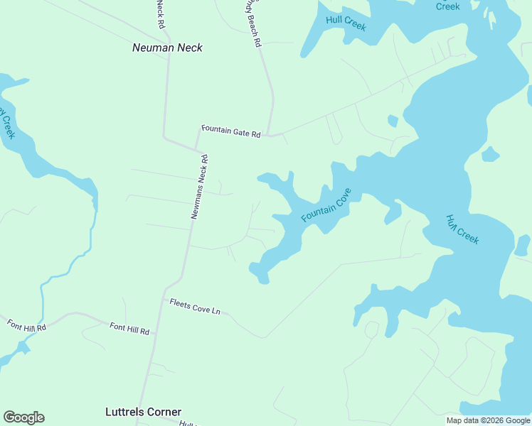 map of restaurants, bars, coffee shops, grocery stores, and more near 234 Fountain Lane in Heathsville