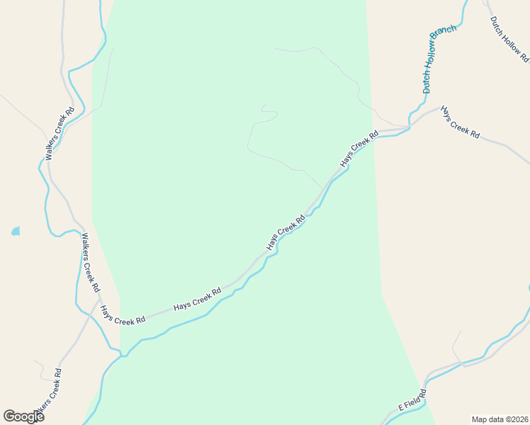 map of restaurants, bars, coffee shops, grocery stores, and more near Hays Creek Road in Rockbridge Baths