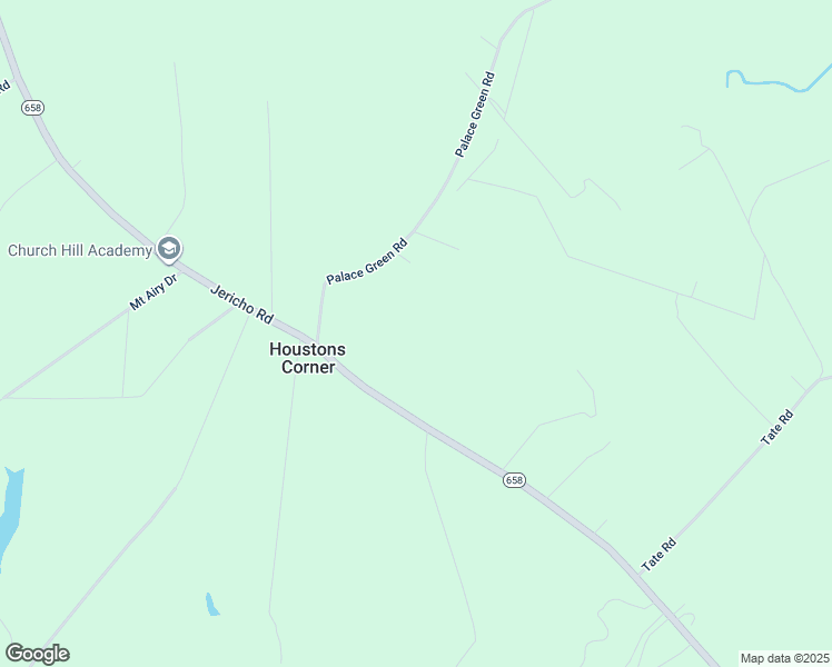 map of restaurants, bars, coffee shops, grocery stores, and more near 7025 Jericho Road in Ruther Glen