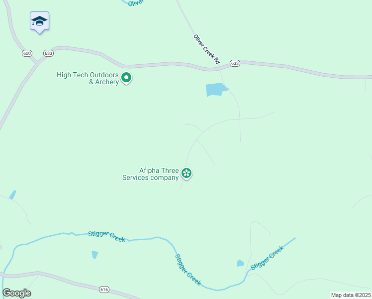 map of restaurants, bars, coffee shops, grocery stores, and more near 197 Indigo Lane in Troy