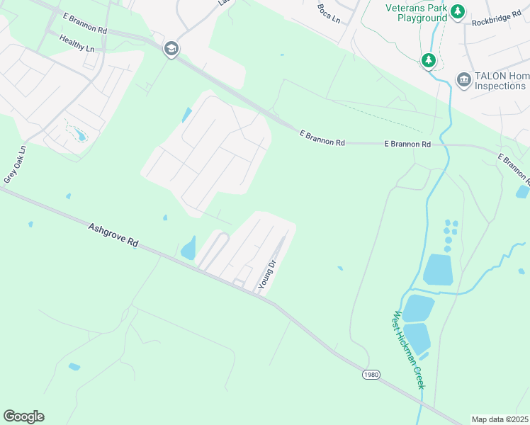 map of restaurants, bars, coffee shops, grocery stores, and more near 245 Pinegrove Circle in Nicholasville