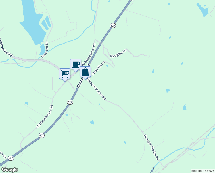 map of restaurants, bars, coffee shops, grocery stores, and more near 358 Flanagan Station Road in Winchester