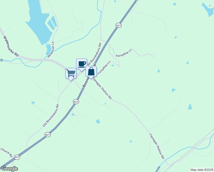 map of restaurants, bars, coffee shops, grocery stores, and more near 358 Flanagan Station Road in Winchester
