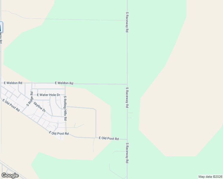 map of restaurants, bars, coffee shops, grocery stores, and more near 6600 East Weldon Road in Garden City