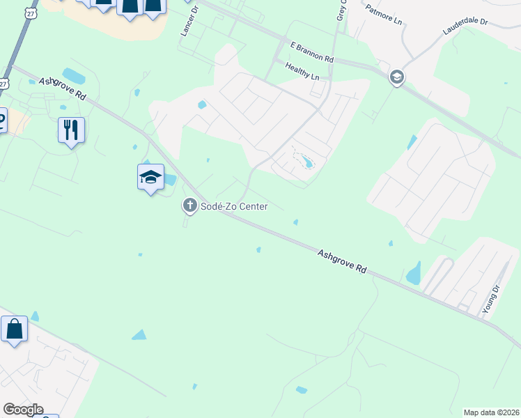 map of restaurants, bars, coffee shops, grocery stores, and more near 28-5498 Ashgrove Rd in Nicholasville