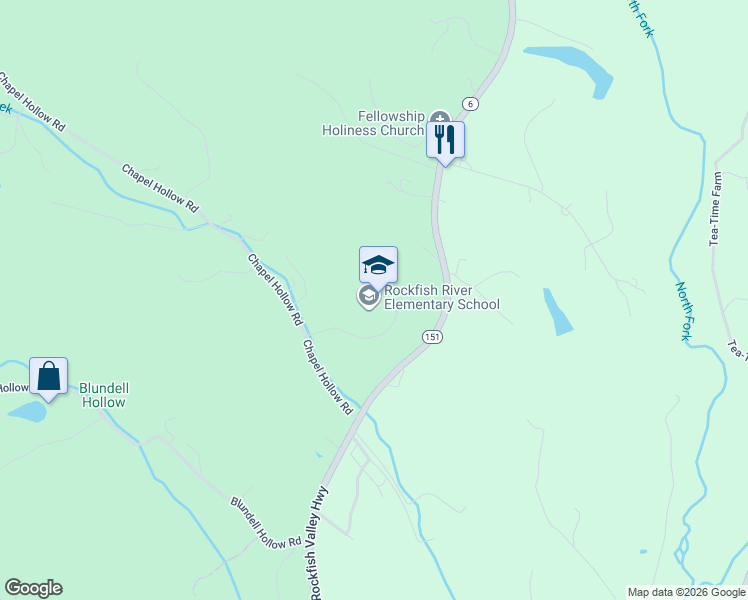 map of restaurants, bars, coffee shops, grocery stores, and more near 200 Chapel Hollow Road in Afton