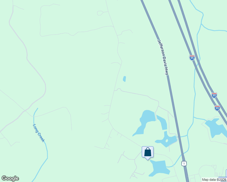 map of restaurants, bars, coffee shops, grocery stores, and more near 23230 Telegraph Road in Ruther Glen