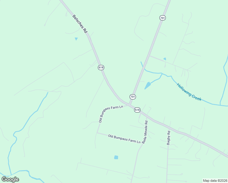 map of restaurants, bars, coffee shops, grocery stores, and more near 1862 State Route 618 in Bumpass