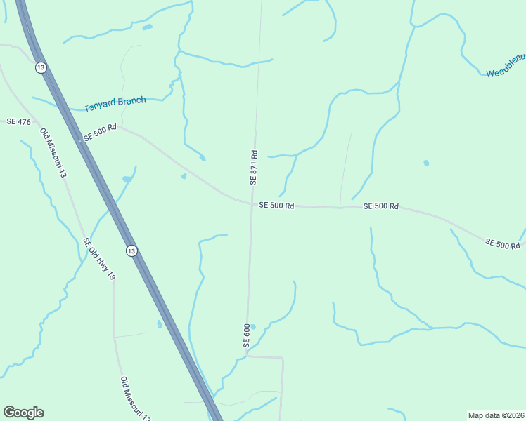 map of restaurants, bars, coffee shops, grocery stores, and more near 8780 Southeast 500 Road in Collins
