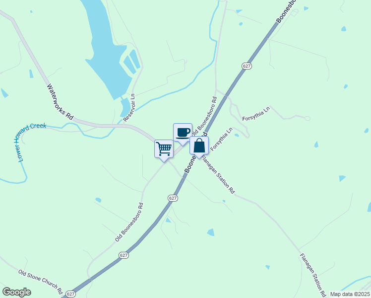 map of restaurants, bars, coffee shops, grocery stores, and more near 4641 Old Boonesboro Road in Winchester