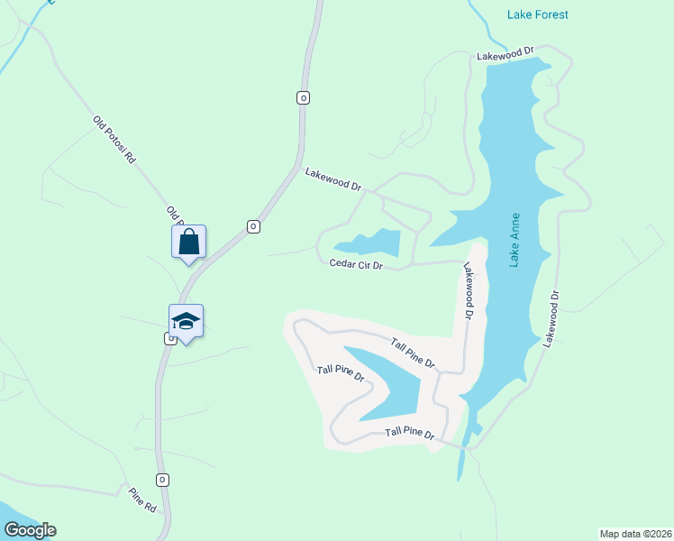 map of restaurants, bars, coffee shops, grocery stores, and more near 12180 Cedar Circle Drive in Ste. Genevieve