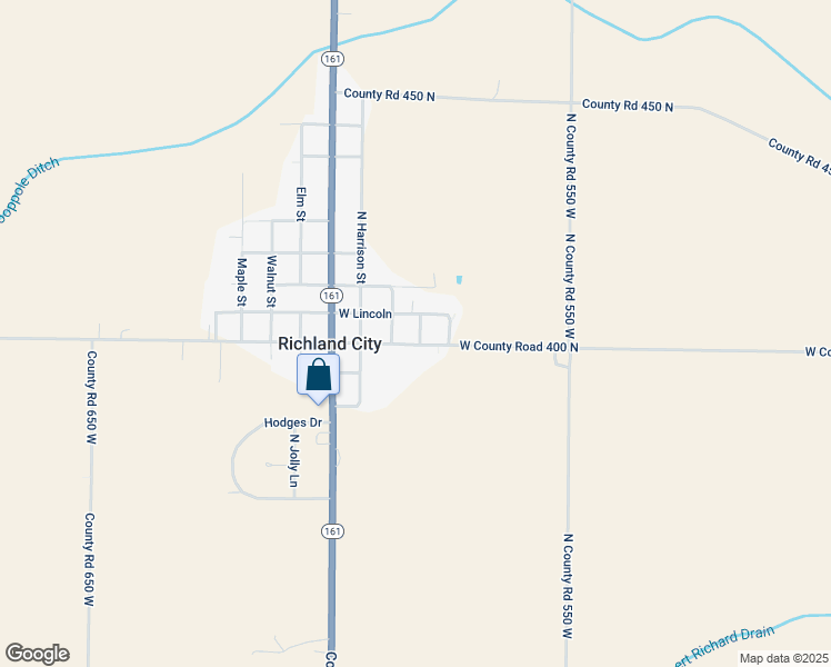 map of restaurants, bars, coffee shops, grocery stores, and more near 4030 Willow Street in Richland City