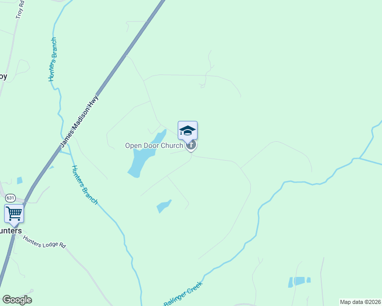 map of restaurants, bars, coffee shops, grocery stores, and more near 558 Lake Road in Troy