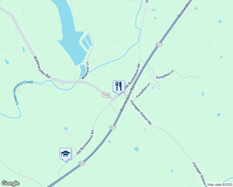 map of restaurants, bars, coffee shops, grocery stores, and more near 4641 Old Boonesboro Road in Winchester