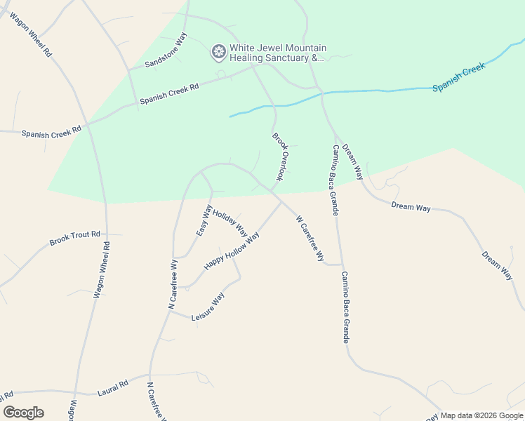 map of restaurants, bars, coffee shops, grocery stores, and more near 2723 Happy Hollow Way in Crestone