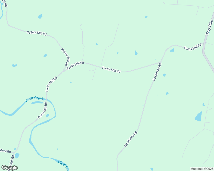 map of restaurants, bars, coffee shops, grocery stores, and more near 830 Fords Mill Road in Versailles