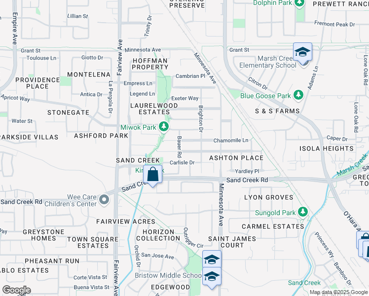 map of restaurants, bars, coffee shops, grocery stores, and more near 991 Country Glen Lane in Brentwood
