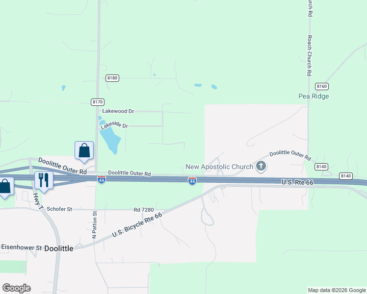 map of restaurants, bars, coffee shops, grocery stores, and more near 16600 Wallace Circle in Newburg