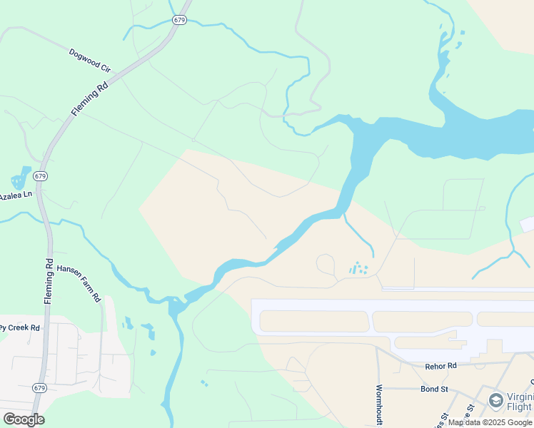 map of restaurants, bars, coffee shops, grocery stores, and more near 6466 Olde Mill Lane in Horntown
