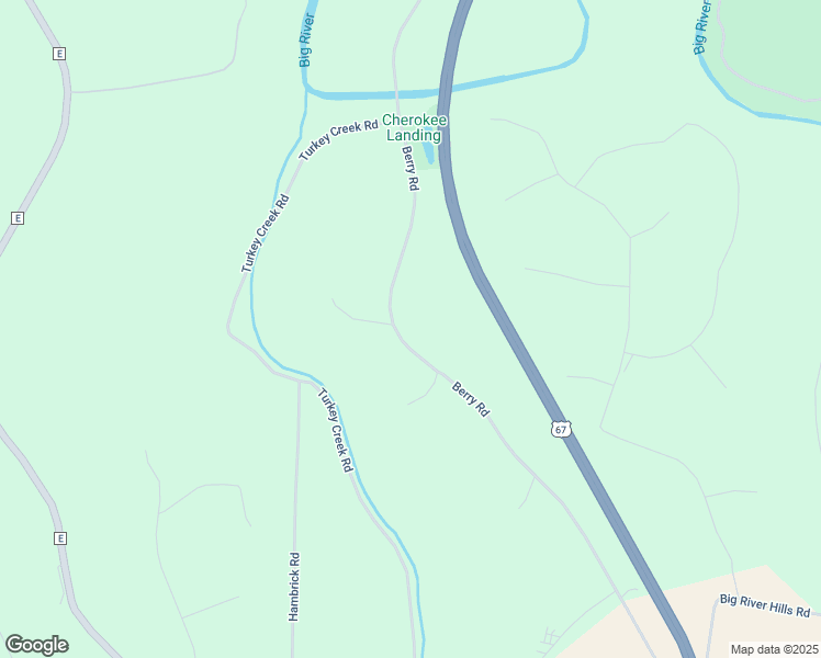 map of restaurants, bars, coffee shops, grocery stores, and more near 8170 Berry Road in Bonne Terre