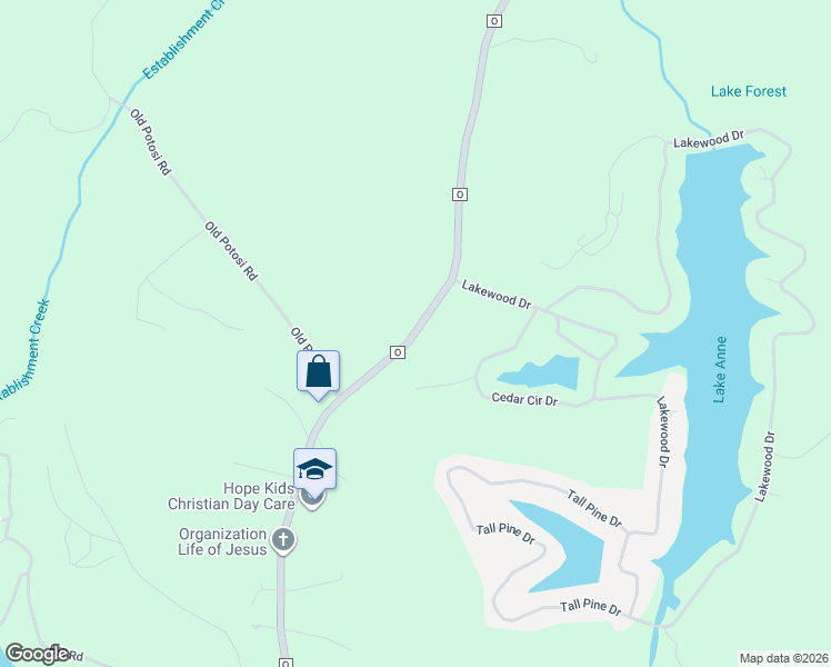 map of restaurants, bars, coffee shops, grocery stores, and more near State Route O in Ste. Genevieve County