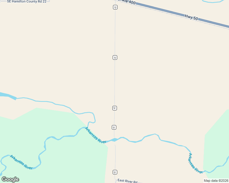 map of restaurants, bars, coffee shops, grocery stores, and more near County Road U in Hamilton County