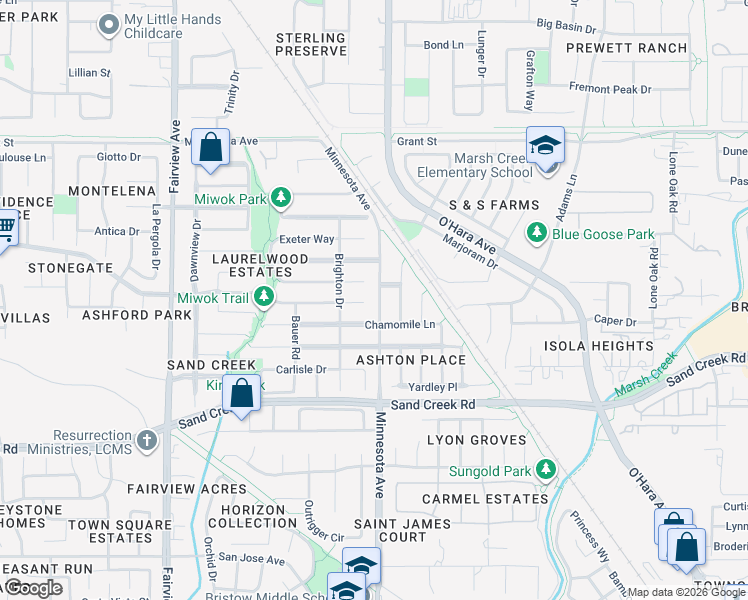 map of restaurants, bars, coffee shops, grocery stores, and more near 1621 Minnesota Avenue in Brentwood