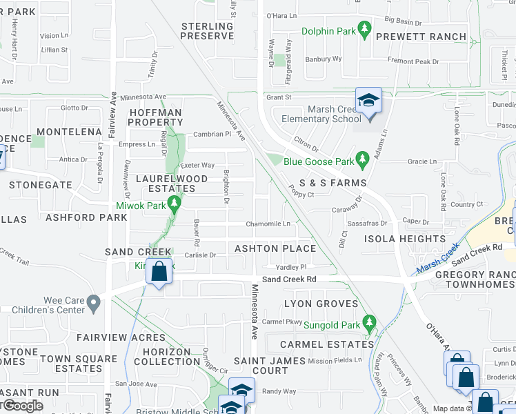 map of restaurants, bars, coffee shops, grocery stores, and more near 1620 Minnesota Avenue in Brentwood