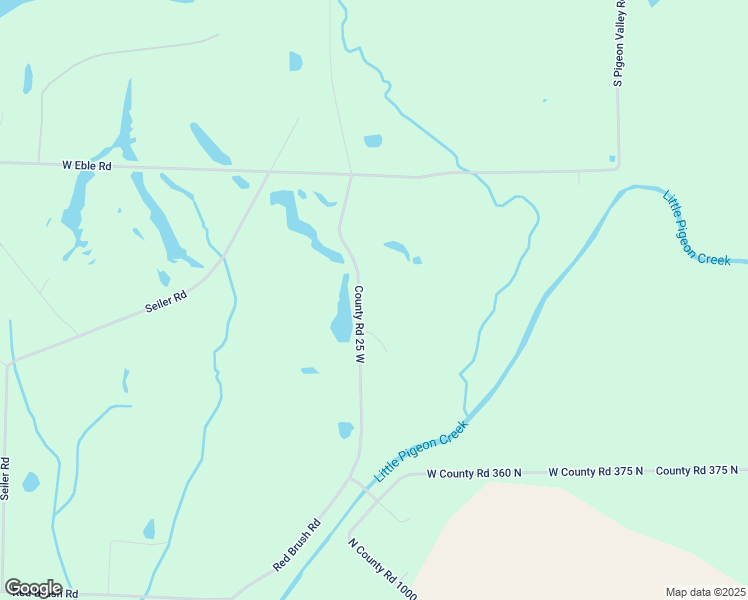 map of restaurants, bars, coffee shops, grocery stores, and more near 5800 South Boner Road in Boonville
