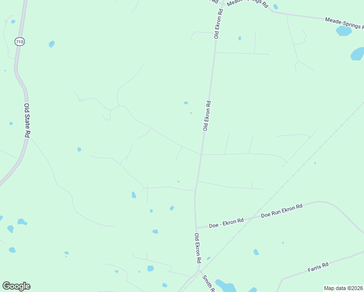 map of restaurants, bars, coffee shops, grocery stores, and more near 253 Bruner Road in Brandenburg