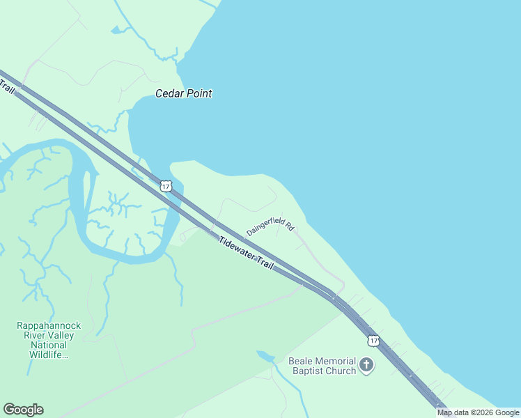 map of restaurants, bars, coffee shops, grocery stores, and more near 211 Route 702 in Tappahannock