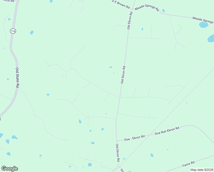 map of restaurants, bars, coffee shops, grocery stores, and more near 253-257 Bruner Road in Brandenburg