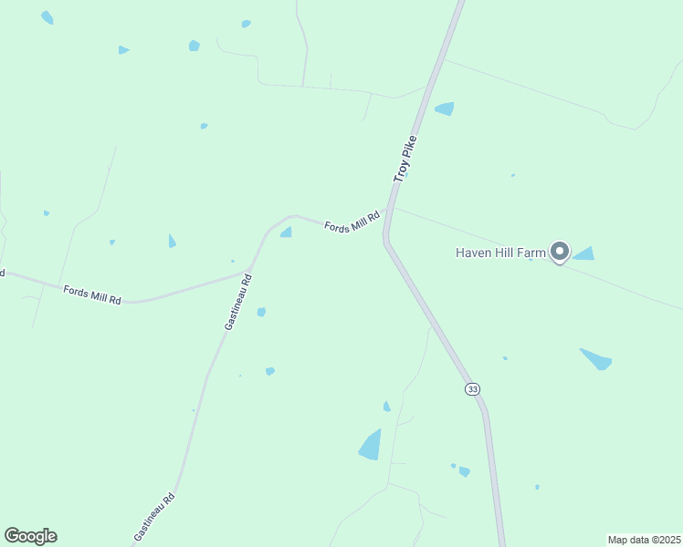 map of restaurants, bars, coffee shops, grocery stores, and more near 138 Fords Mill Road in Versailles