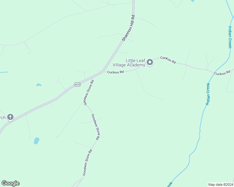 map of restaurants, bars, coffee shops, grocery stores, and more near 132 Breezywood Lane in Louisa