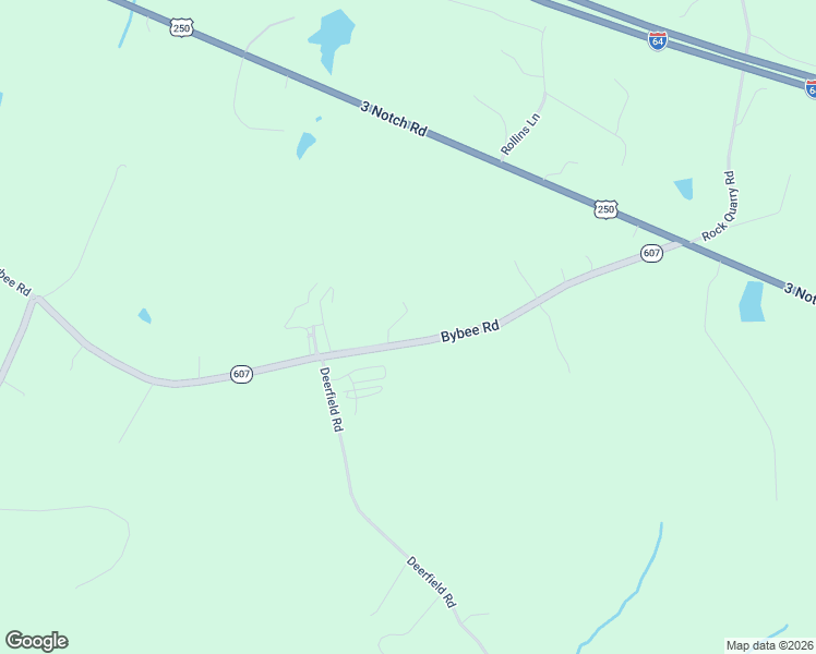 map of restaurants, bars, coffee shops, grocery stores, and more near 2019 Bybee Road in Louisa