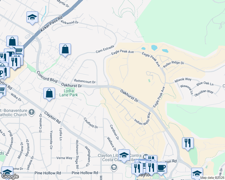 map of restaurants, bars, coffee shops, grocery stores, and more near 35 Jalalon Place in Clayton