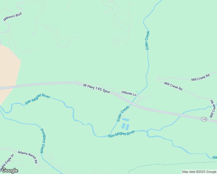 map of restaurants, bars, coffee shops, grocery stores, and more near 63 Pilot Knob Lane in Telluride