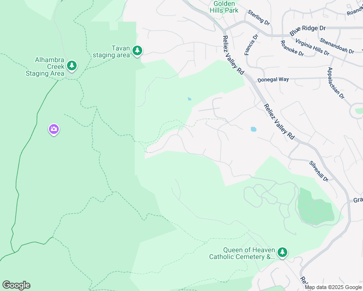map of restaurants, bars, coffee shops, grocery stores, and more near 1169 Sunrise Ridge Drive in Lafayette