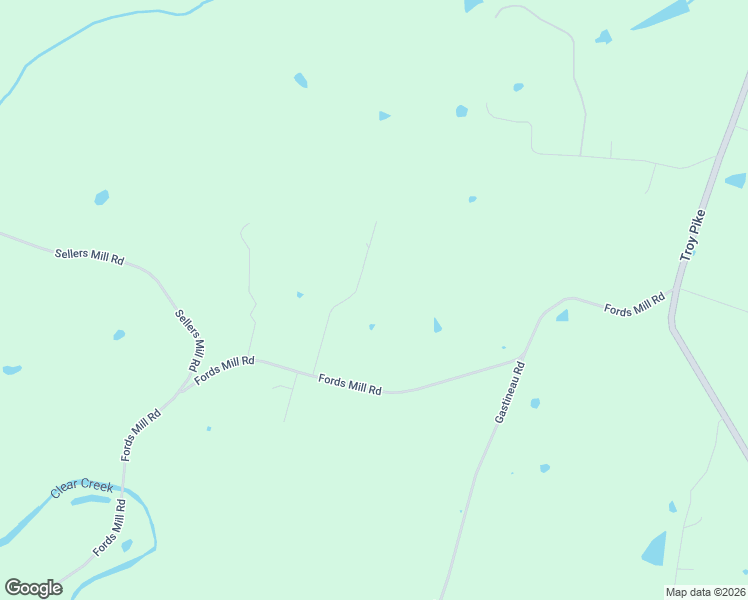 map of restaurants, bars, coffee shops, grocery stores, and more near 919 Fords Mill Road in Versailles