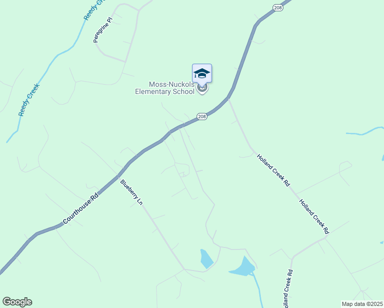 map of restaurants, bars, coffee shops, grocery stores, and more near 1848 Courthouse Road in Louisa