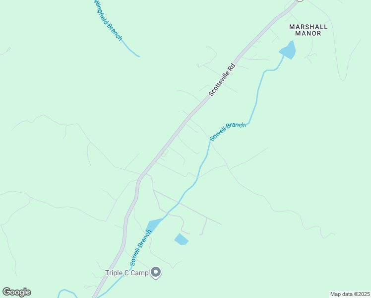 map of restaurants, bars, coffee shops, grocery stores, and more near 3065 Scottsville Road in Charlottesville